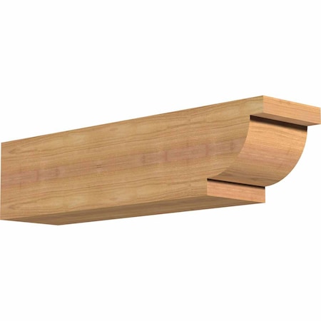 Ekena Millwork Alpine Smooth Rafter Tail, Western Red Cedar, 5 1/2"W x 6"H x 24"L RFT06X06X24ALP00SWR